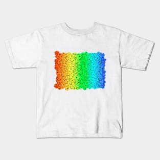 Rainbow Dice Everywhere Kids T-Shirt